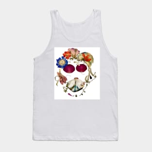 Calabera with Mask Tank Top